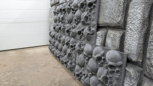 Accent Wall Panels - Skulls