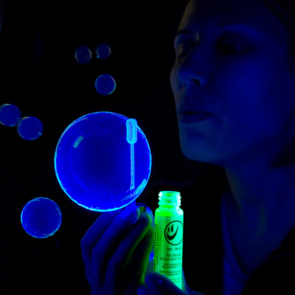Tekno Bubbles - BLUE UV Blacklight Reactive 1/2 gallon