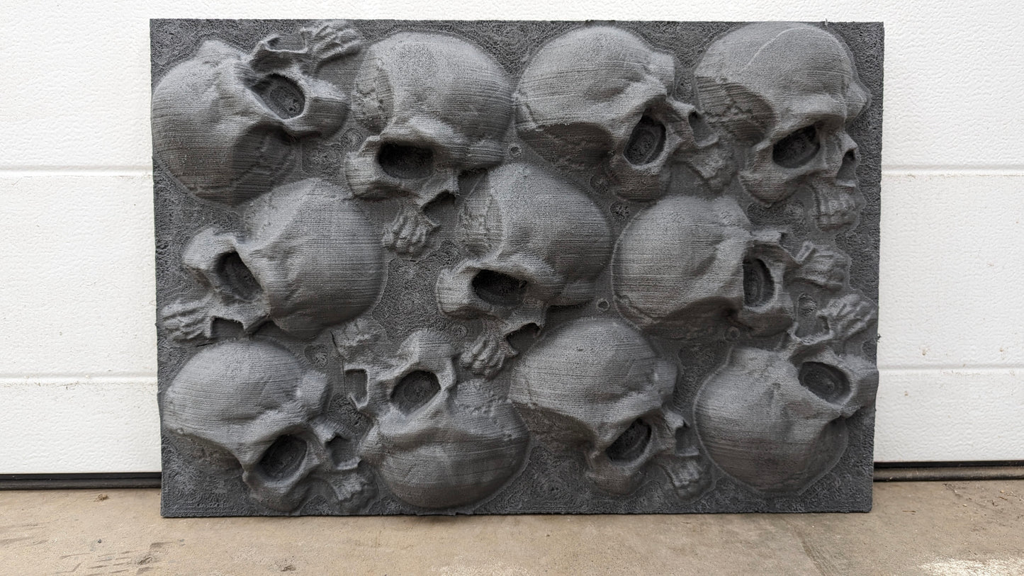 Accent Wall Panels - Skulls