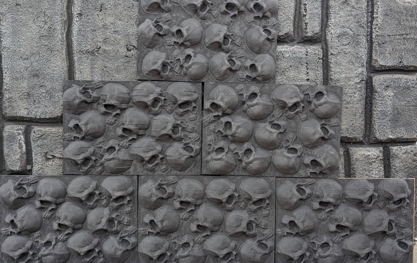 Accent Wall Panels - Skulls