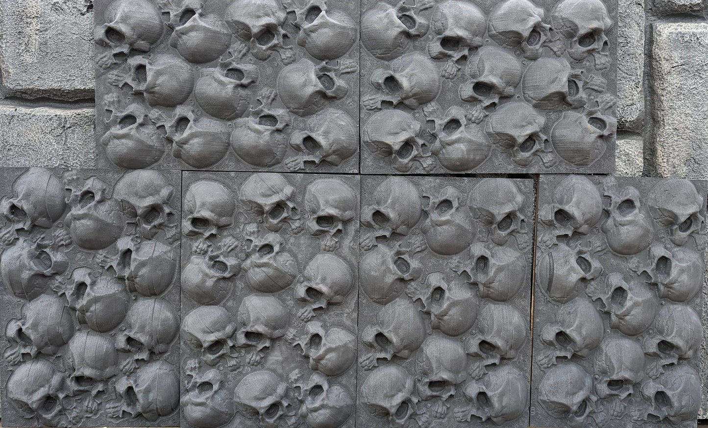 Accent Wall Panels - Skulls