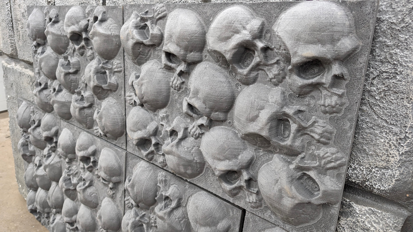 Accent Wall Panels - Skulls