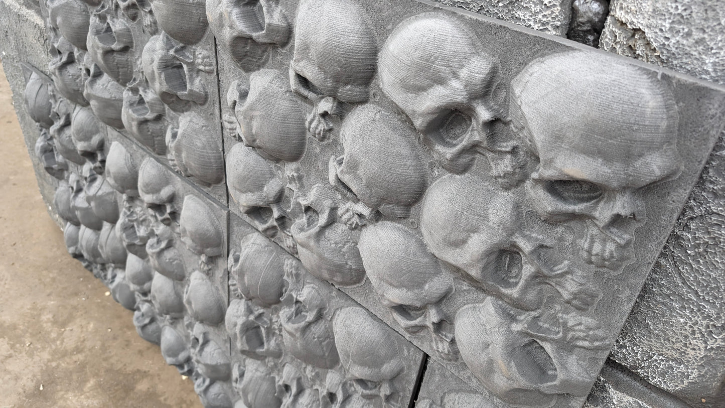 Accent Wall Panels - Skulls