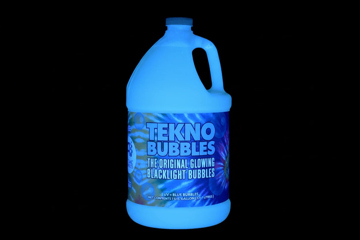 Tekno Bubbles - BLUE UV Blacklight Reactive 1/2 gallon